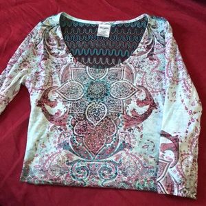 Shirt, worn few times lighter pastel colors